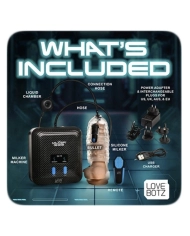 Gaine de masturbation vibrante à succions - The Milker Stamina