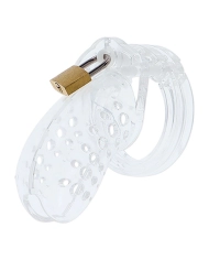 Cage de chasteté en acrylic (transparent) - Hidden Desire