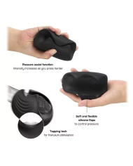 Tapping masturbator (Black) - ManWan SUB.ONE
