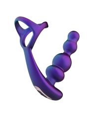 Anneau pénien & chapelet anal rotatif - Hueman Stellar Force