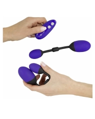 Boules vibrantes pour le vagin et l'anus GoGasm (avec télécommande)