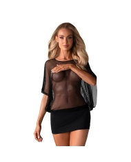 Mini Robe sexy Punker (Noir) - Obsessive