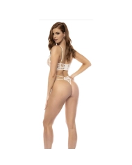 Set di lingerie sexy 8833 (Bianco) - Mapalé