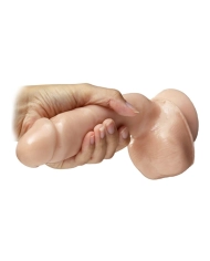 Self-lubricating realistic dildo 15.5 cm - Dr. Skin Glide