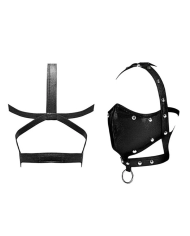 Masque BDSM buccal et nasal Male Power Fetish Triton