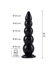 Plug anale gigante - Hidden Desire Extrem Buttplug Balls XXXL