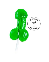 Sucette en forme de pénis avec alcool Secret Play - Mojito