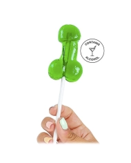 Sucette en forme de pénis avec alcool Secret Play - Mojito