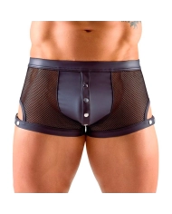 Men's black fishnet boxer shorts Svenjoyment