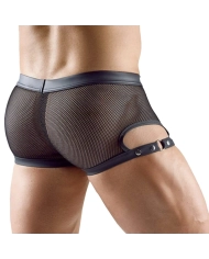 Men's black fishnet boxer shorts Svenjoyment