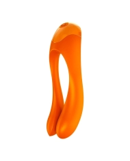 Vibromasseur multifonction Satisfyer Candy Cane - Orange