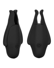Pinces à seins vibrantes & rechargeables Calexotics Nipplettes