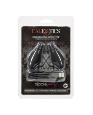 Pinces à seins vibrantes & rechargeables Calexotics Nipplettes