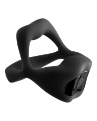 Vibrating connected penis ring - NS Novelties Techno Strobe