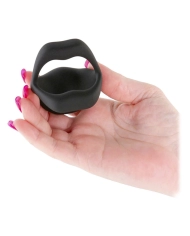 Vibrating connected penis ring - NS Novelties Techno Strobe