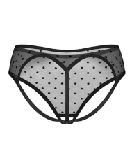 Culotte sexy ouverte Nuites (Noir) - Obsessive
