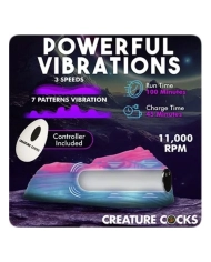 Stimulateur vibrant - Creature Cocks Vulvaron