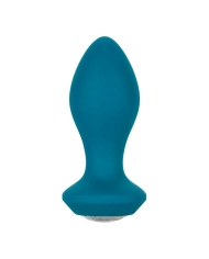 Plug anal vibrant (Bleu pétrole) - CalExotics Power Gem Crystal Probe