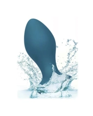 Plug anal vibrant (Bleu pétrole) - CalExotics Power Gem Crystal Probe