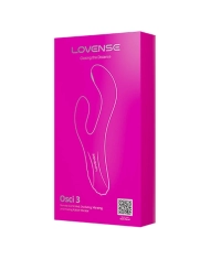 Sextoy rabbit stimulant le point G par oscillations - Lovense Osci 3