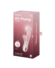 Vibromasseur Rabbit gonflable Satisfyer Air Pump Bunny 3