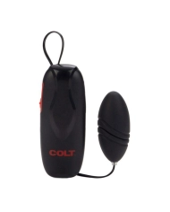 Oeuf vibrant télécommandé COLT Turbo Bullet - Noir