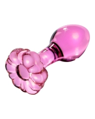 Icicles No. 48 glass butt plug