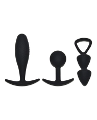 Kit de 3 plugs anaux Rimba Basel