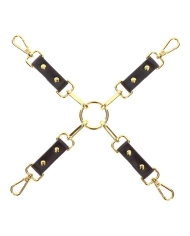 Kit de contrainte BDSM Taboom Hogtie Vogue - Noir