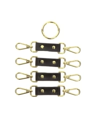 Kit de contrainte BDSM Taboom Hogtie Vogue - Noir