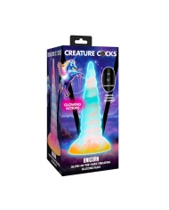 Vibromasseur Creature Cocks Unicorn - 17 cm