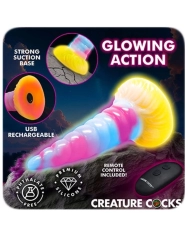 Vibromasseur Creature Cocks Unicorn - 17 cm