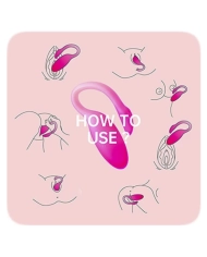 Oeuf vibrant connecté (Rose) - Magic Motion Flamingo Max