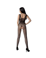 Bodystocking sexy aperto (Nero) - Passion BS098