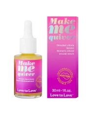 Gel stimulant pour le clitoris 30 ml - Love to Love Make Me Quiver