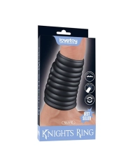 Vibrating and stimulating penis sleeve - Knights Ring Wave