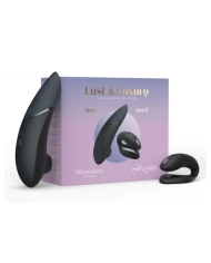 Womanizer Lust & Luxury (Noir) - Stimulateur clitoridien et cockring