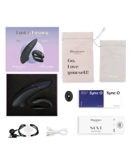 Womanizer Lust & Luxury (Black) - Clitoral stimulator and cock ring
