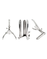 Spéculum anal à trois écarteurs Mr. Steel Matthieu