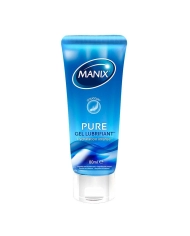 Gel lubrifiant à base d'eau 80ml - Manix Pure