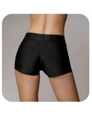 Imbracatura lingerie Ouch! Vibrating Strap-on Boxer - Nero