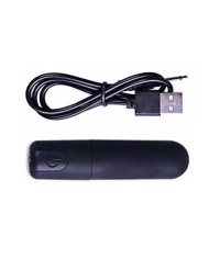 Harnais lingerie Ouch! Vibrating Strap-on Boxer - Noir