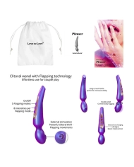Stimolatore clitorideo Love to Love Pleaser - Notte iridescente