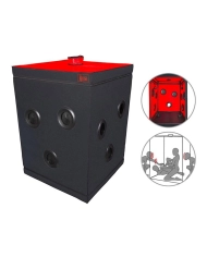 Cabine BDSM fermée avec glory hole - Secret Dome Scandale