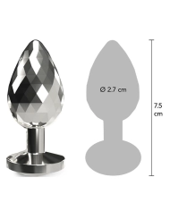 Plug anale ToyJoy Anal Play - Disco Diamond (piccolo)