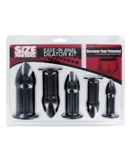 Anal dilator set (5 pieces) - Size Matters Ease-In