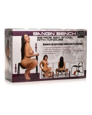 Siège sexuel avec support pour dildo - LoveBotz Bangin Bench EZ