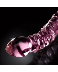 Double dildo en verre - Icicles No 55