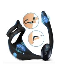 Anneau pénien & stimulateur anal Trinity Men