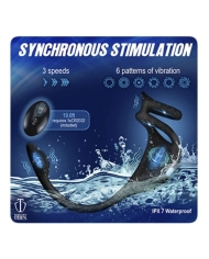 Anneau pénien & stimulateur anal Trinity Men